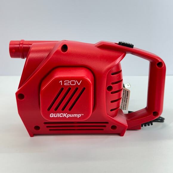 Coleman Quick Air Pump 120V Electric Inflate Deflate Fast Airbeds Camping Gear - Picture 7 of 10